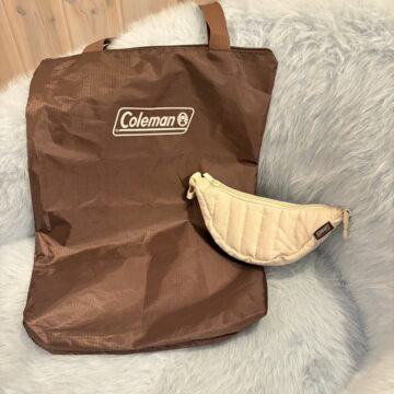 【付録レビュー】デイリー使いや推し活にも♡ コールマンの大容量トート&ポーチ豪華2点セットは絶対欲しい!【スウィート2月号】