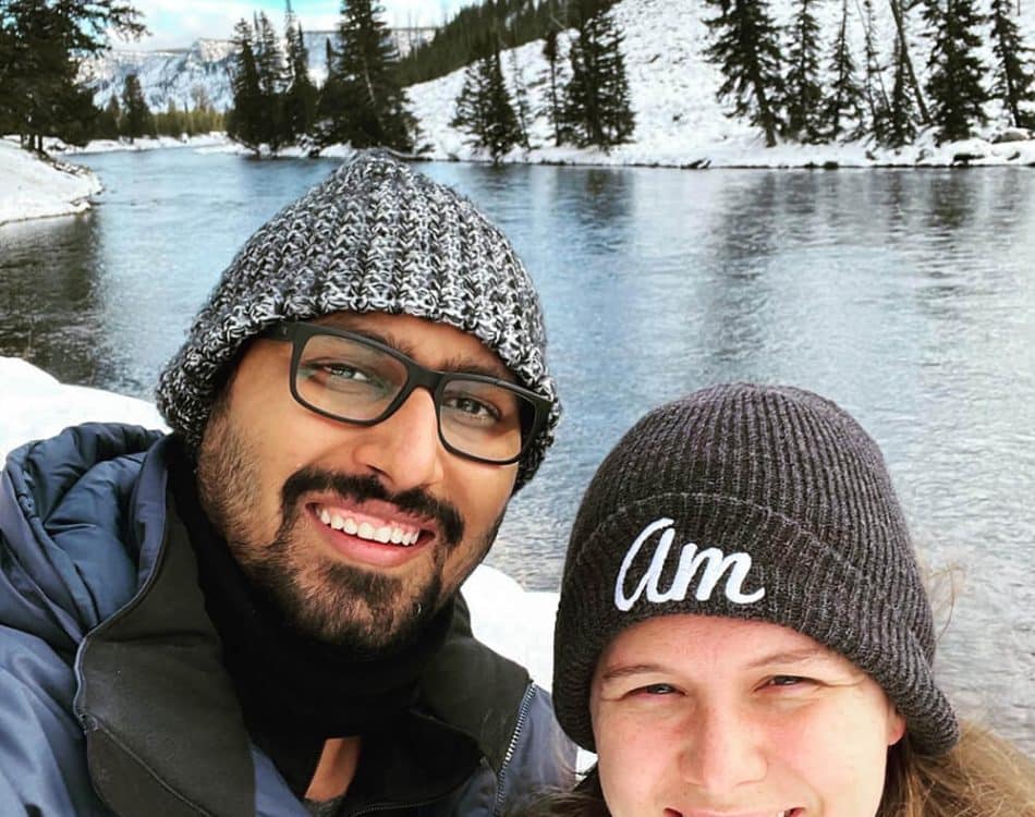 snowselfiewithamanda - Syed Balkhi Snow selfie with Amanda