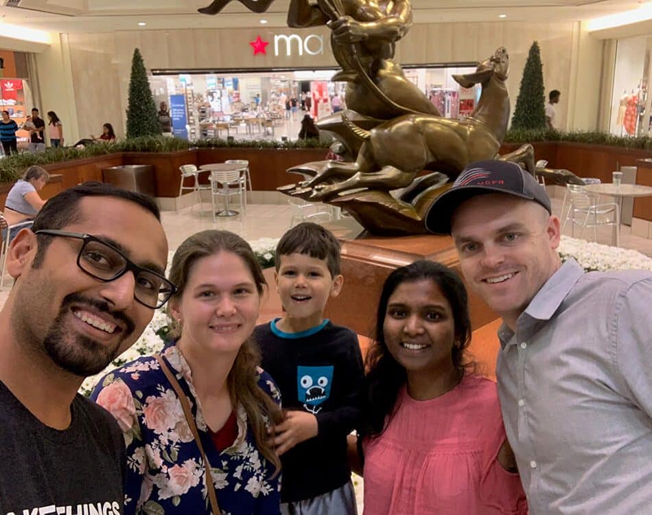 withdavidpeggprecovid - Syed Balkhi With David and Jesse at the Mall - Pre Covid