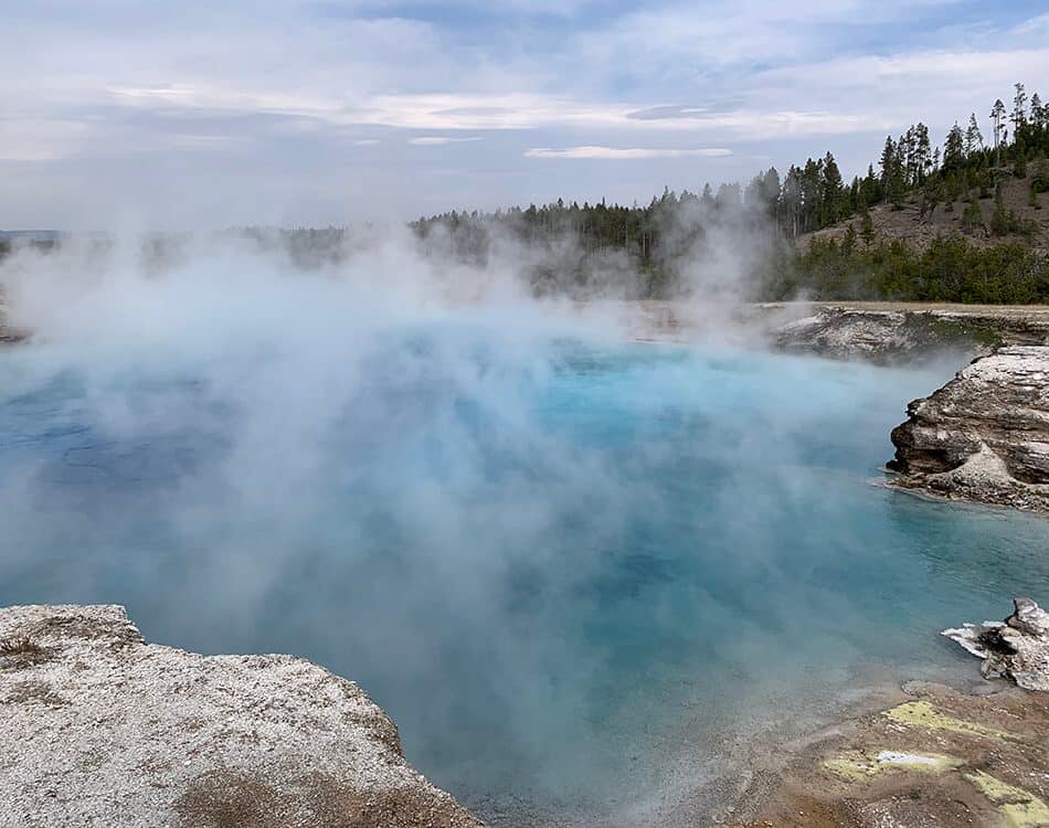 yellowstonemisc - Syed Balkhi Majestic photo at Yellowstone Prismatic Spring area