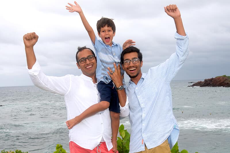 sol-me-and-zain - Syed Balkhi Sol, me, and Zain