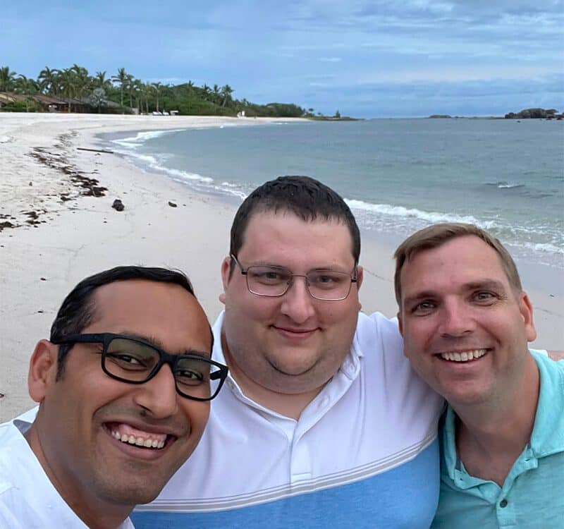 syed-chris-and-johnturner - Syed Balkhi With Christoff and John Turner