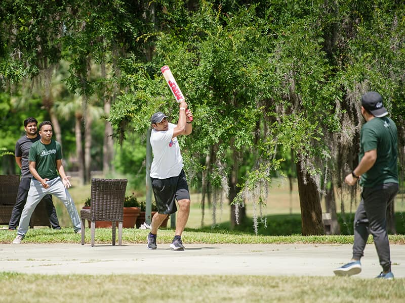 AM Retreat - Cricket Game - Syed Balkhi AM Retreat - Cricket Game