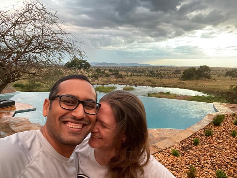 After I told Amanda a silly joke - good times - Syed Balkhi After I told Amanda a silly joke - good times