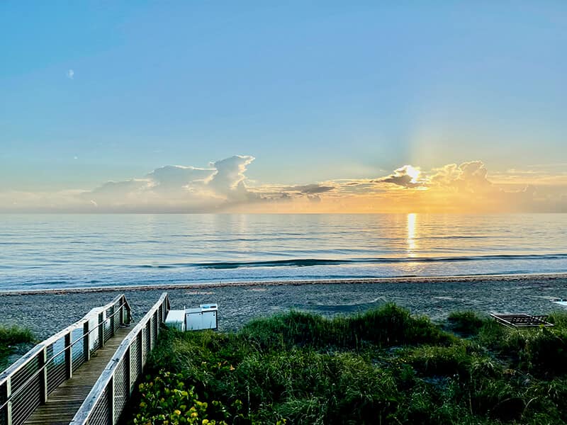 Sunrise at Jensen Beach - YPO Event - Syed Balkhi Sunrise at Jensen Beach - YPO Event