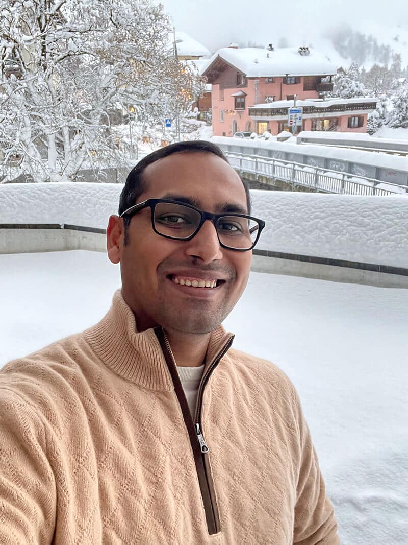 Snow has covered my hotel balcony entirely - Klosters - Syed Balkhi Snow has covered my hotel balcony entirely - Klosters