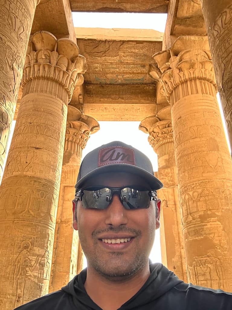 Kom Ombo Temple - Very sunny - Syed Balkhi Kom Ombo Temple - Very sunny