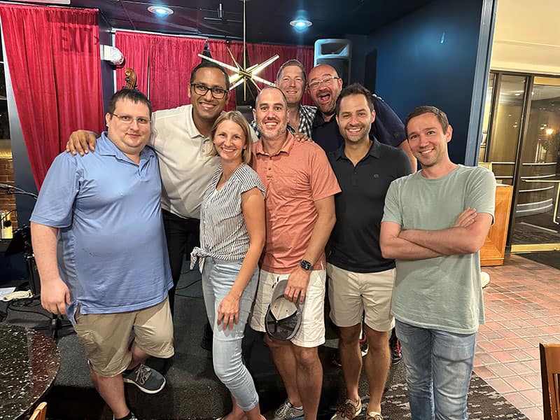 Syed at AM team dinner WCUS - Syed Balkhi Syed at AM team dinner WCUS