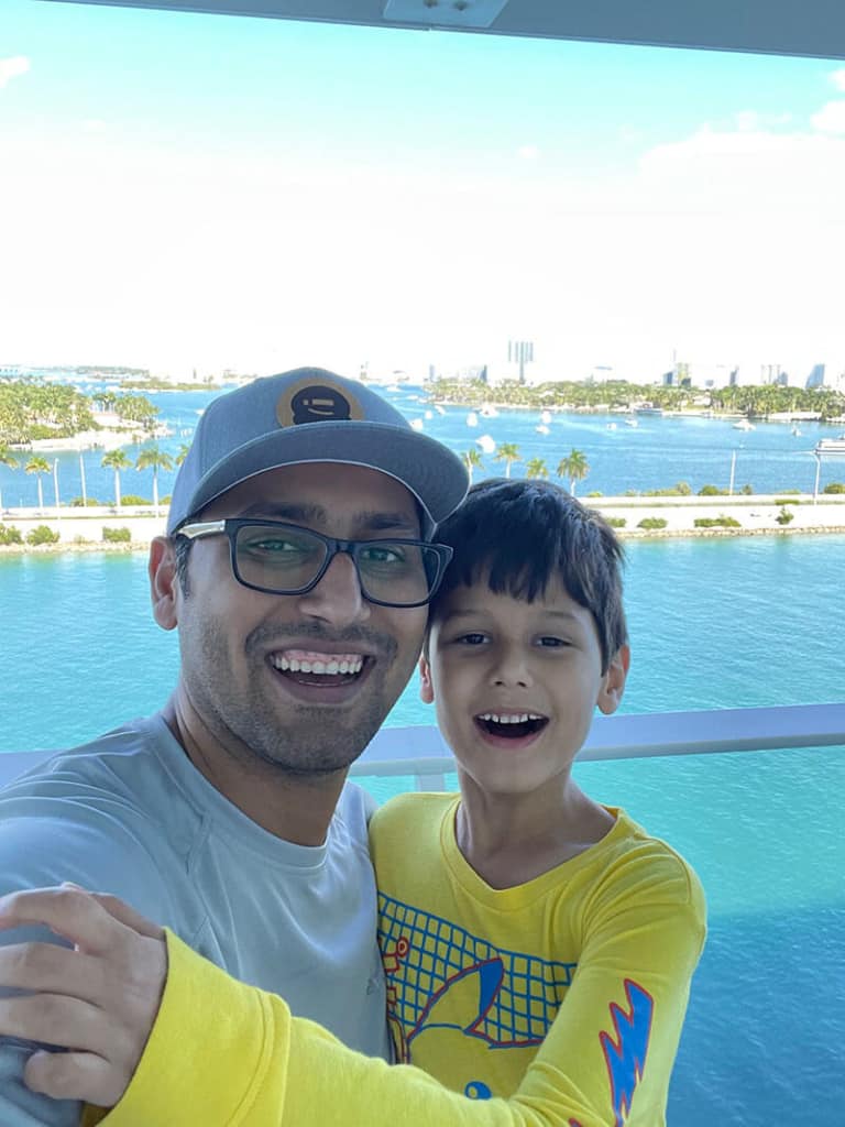 Solomon and Syed on Cruise - Syed Balkhi Solomon and Syed on Cruise