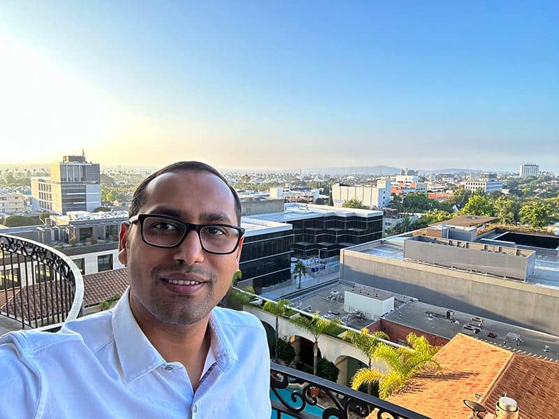 Morning view in LA - Syed Balkhi Morning view in LA