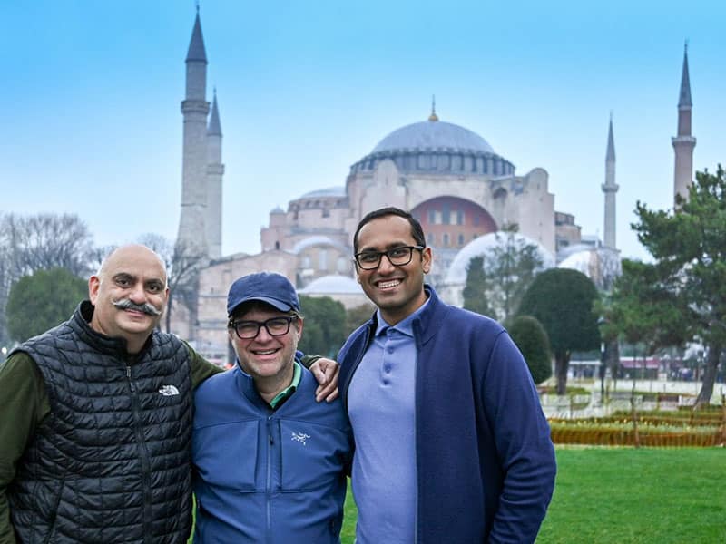 Syed with Guy Spier and Mohnish Pabrai in Istanbul - Syed Balkhi Syed with Guy Spier and Mohnish Pabrai in Istanbul