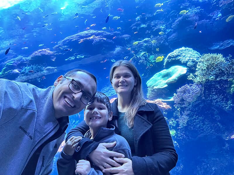 Inside Atlanta Aquarium - Syed Balkhi Inside Atlanta Aquarium