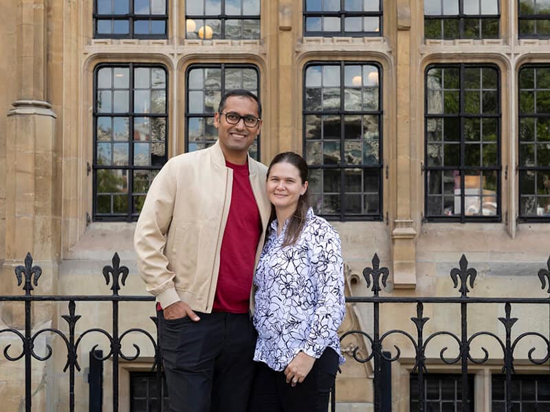 Nice shot of me and Amanda - Syed Balkhi Nice shot of me and Amanda