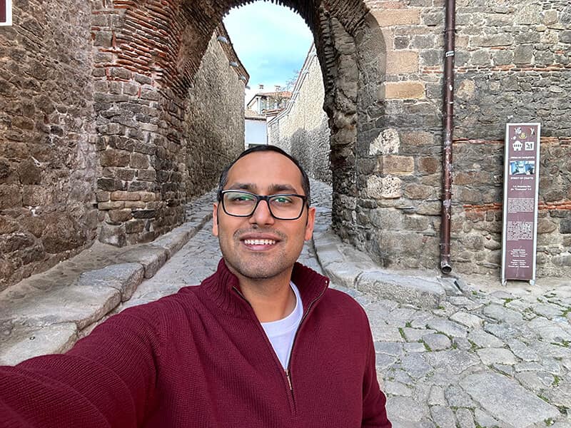 Walking on a random street in Plovdiv, Bulgaria - Syed Balkhi Walking on a random street in Plovdiv, Bulgaria