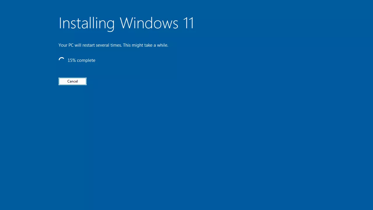 Install Windows 11 on KVM - Installation Process