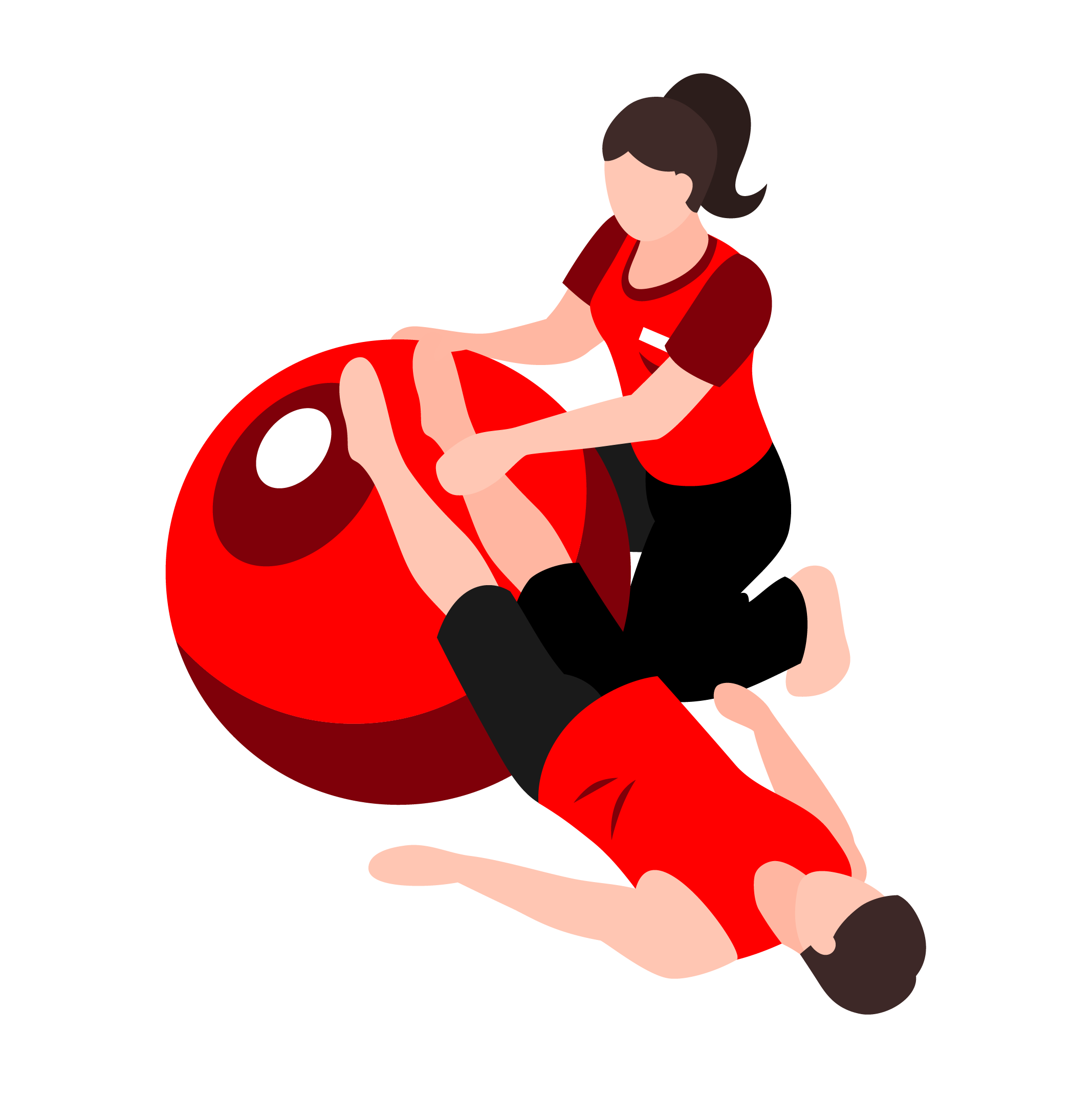 Website icons showing fitness training, nutrition advice, mindset coaching, and wellness services by Tali Spink