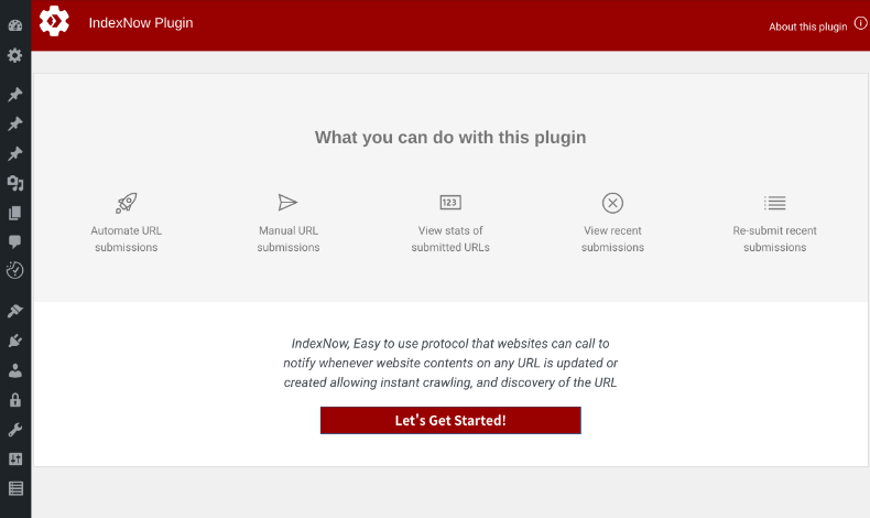 IndexNowプラウグインの設定方法2