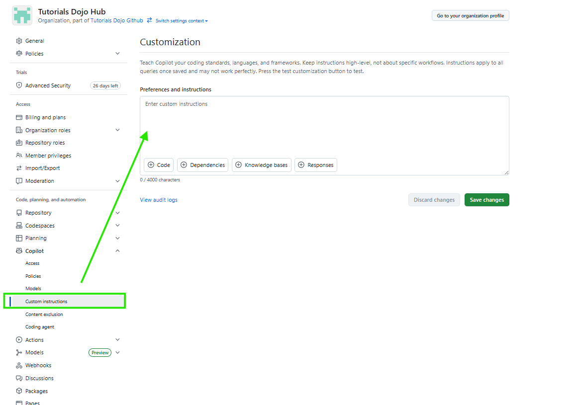TD_GitHub Copilot Custom Instructions_17Nov25