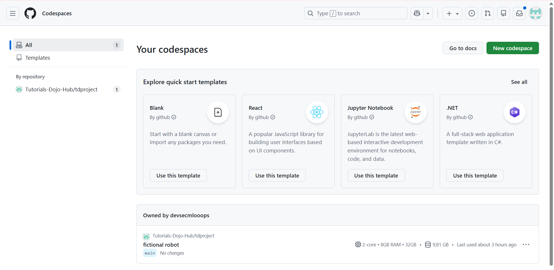 TD_GitHub Codespaces_07Jan25