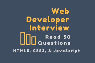 50 Web Developer Interview Questions for Sure Success