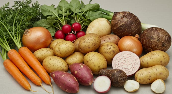 土物・根菜類の選び方