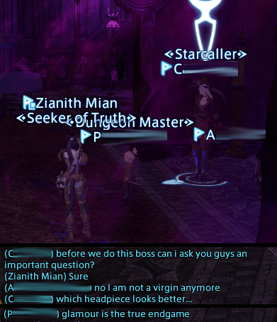 Glamour: The True Endgame Important questions, indeed.