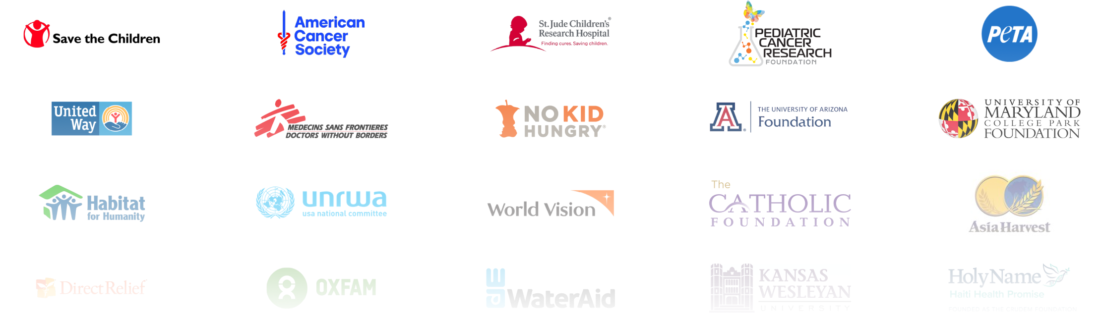 Logos join thousands of nonprofits Logos join thousands of nonprofits