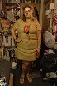 burlap dress
