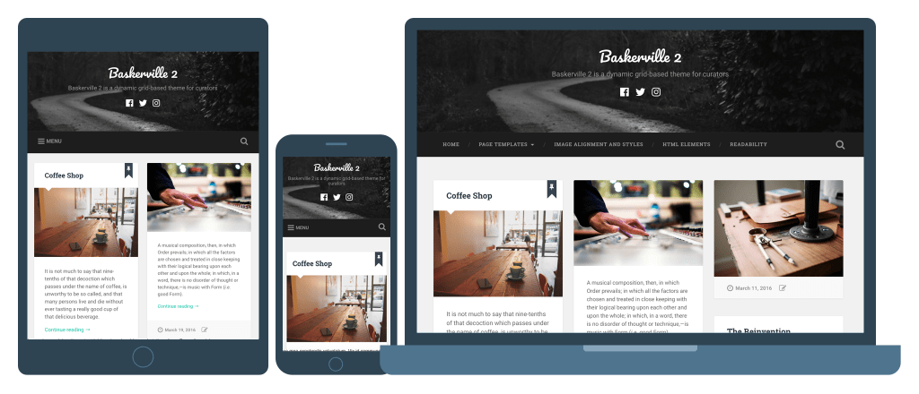 Baskerville 2 Responsive WordPress Theme