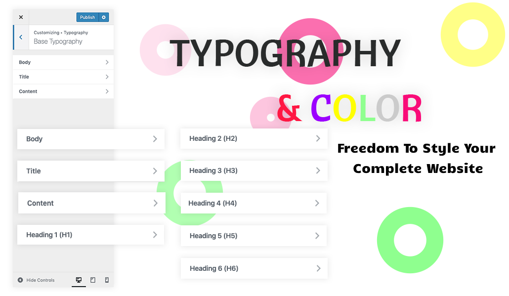 Cosmetic 6 Bevro Typography
