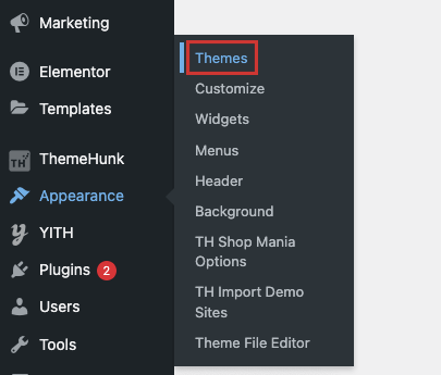 How to Delete Themes from WordPress in Easy Steps 2026 1 appearence themes 12