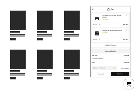 Vayu Blocks 9 Floating cart