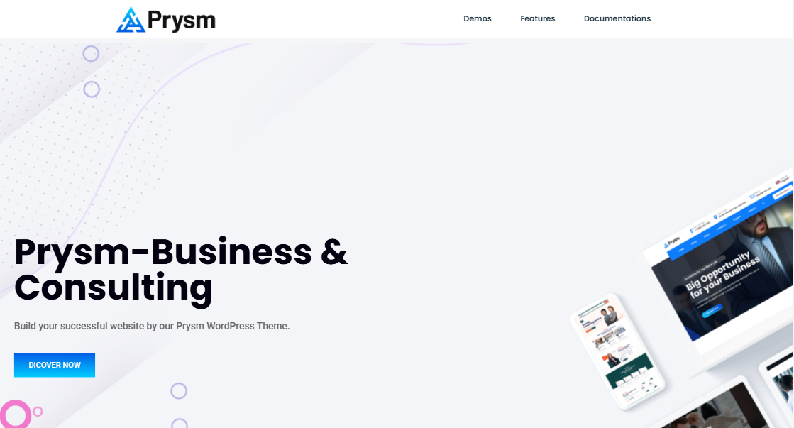 Prysm – Consulting Business Theme