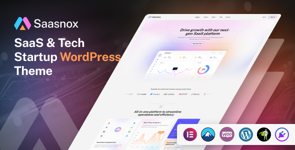 Saasnox - Saas & Tech Startup Preview Page
