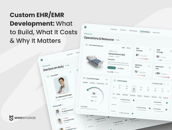 Custom EHR/EMR Development: What to Build, What It Costs & Why It Matters