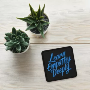 Learn Empathy Deeply Embroidered patches