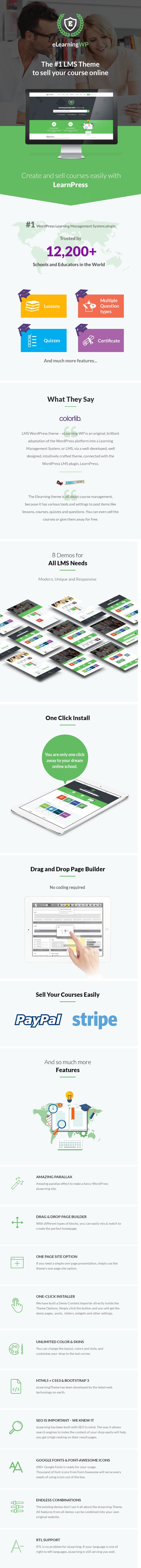Epsilon | eLearning LMS WordPress Theme 2 LMS WordPress Theme LearnPress