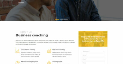 Business Coach: Business Speaker and Coaching WordPress Theme 15 business coaching