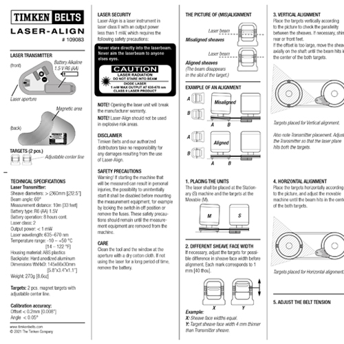 Laser-Align Instructions