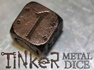 Tinker Dice Metal Splash