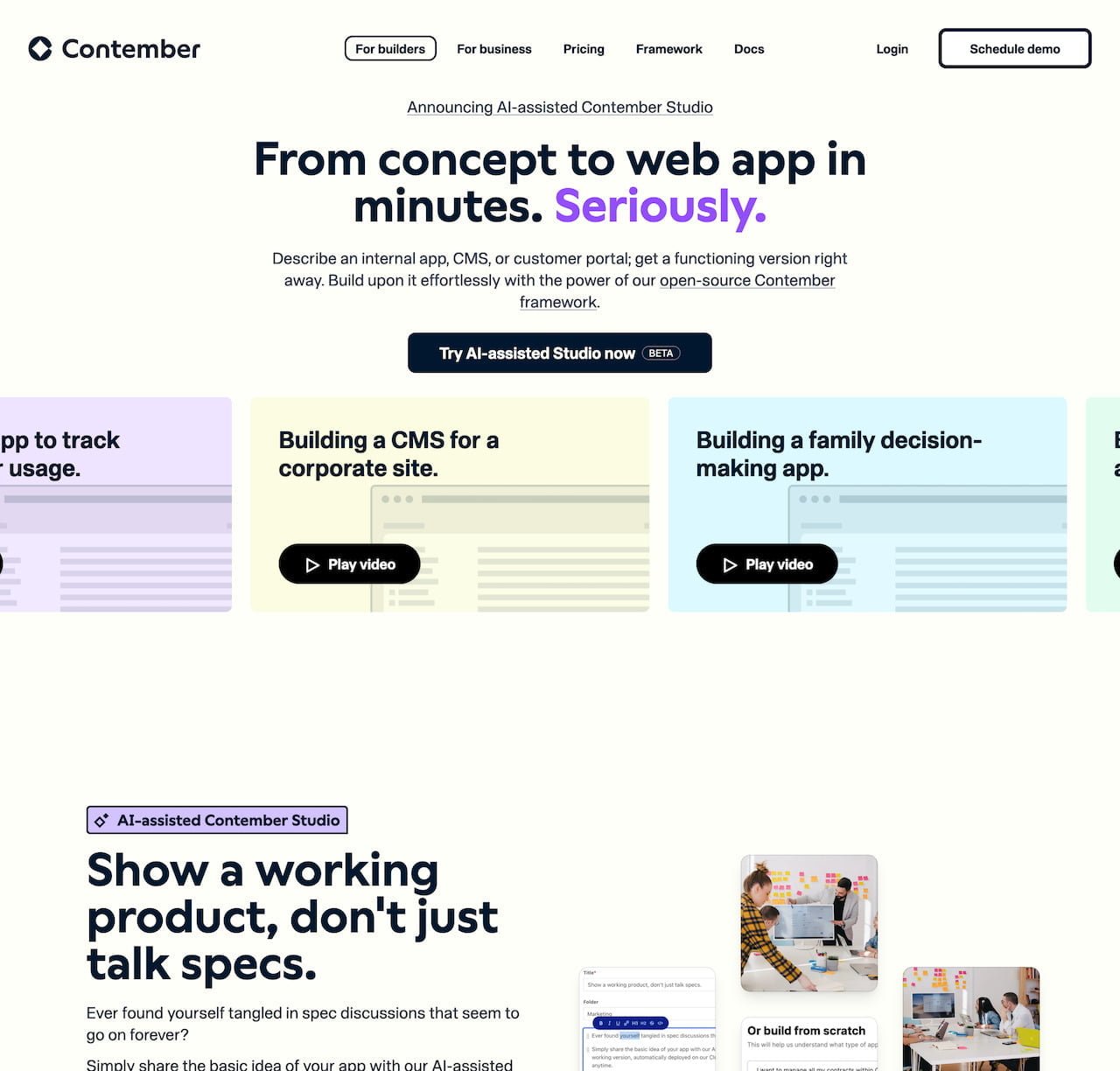 Contember - Open-Source Data-Driven Web Applications Platform