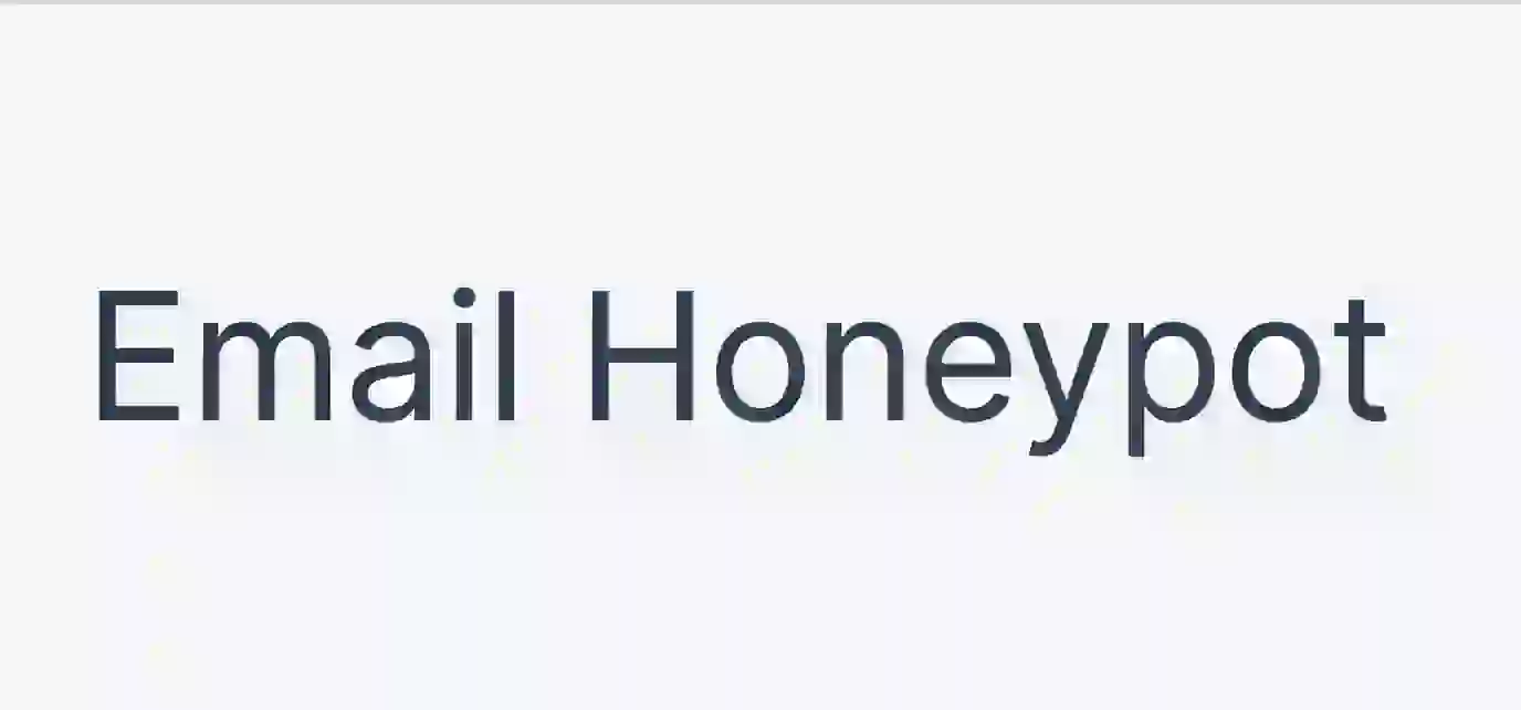Email Honeypot – email search engine powered by AI