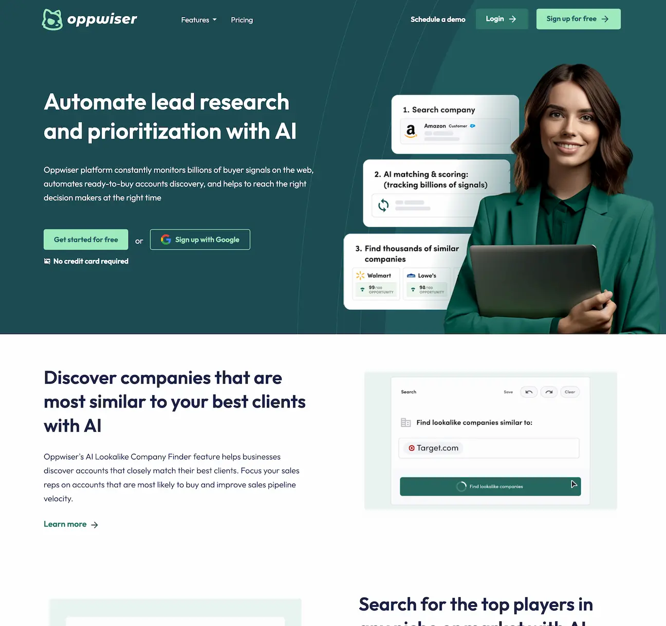 Oppwiser-Enhancing Sales Strategy with AI-driven Insights