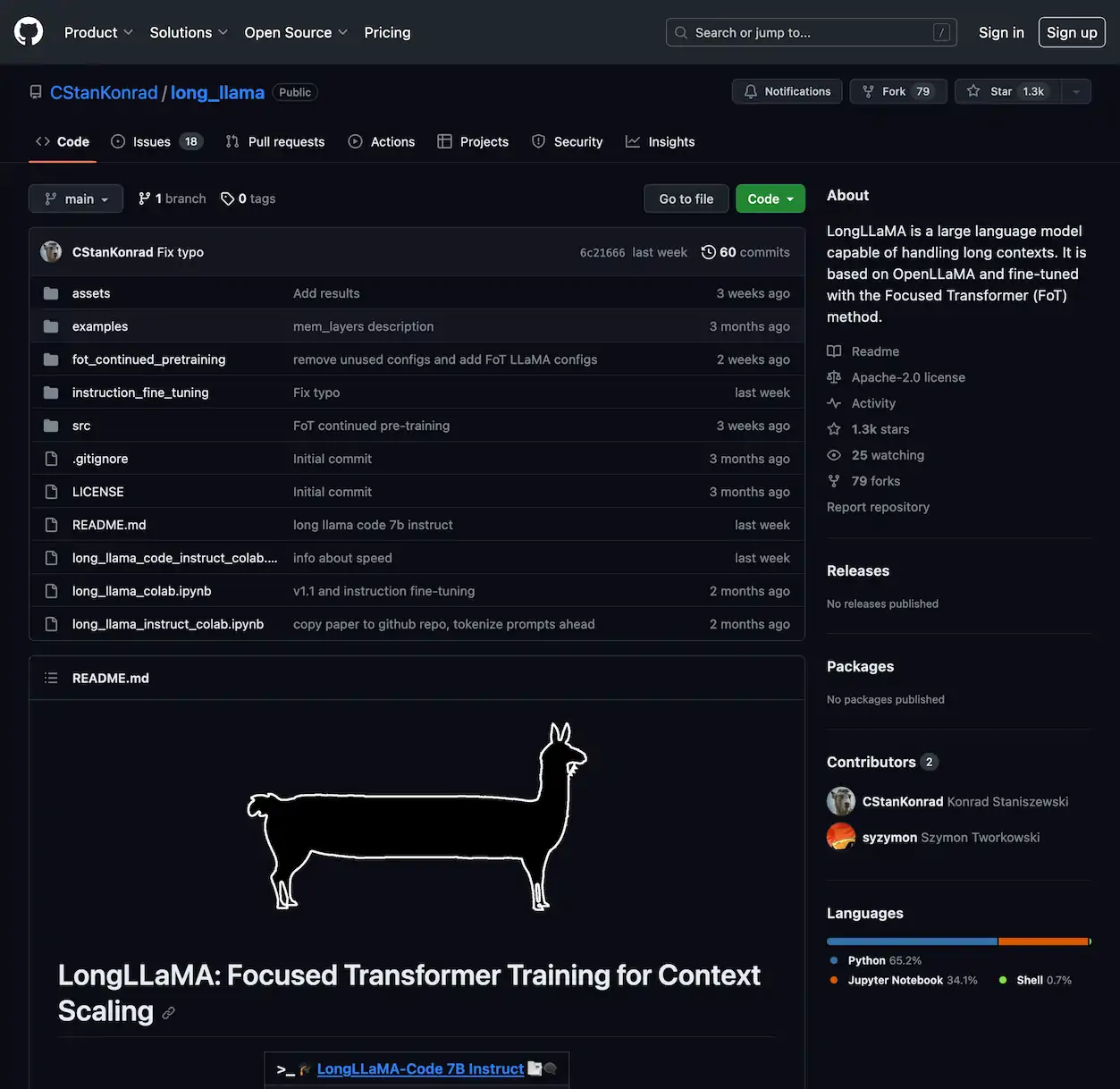 LongLLaMA-handle very long text contexts, up to 256,000 tokens