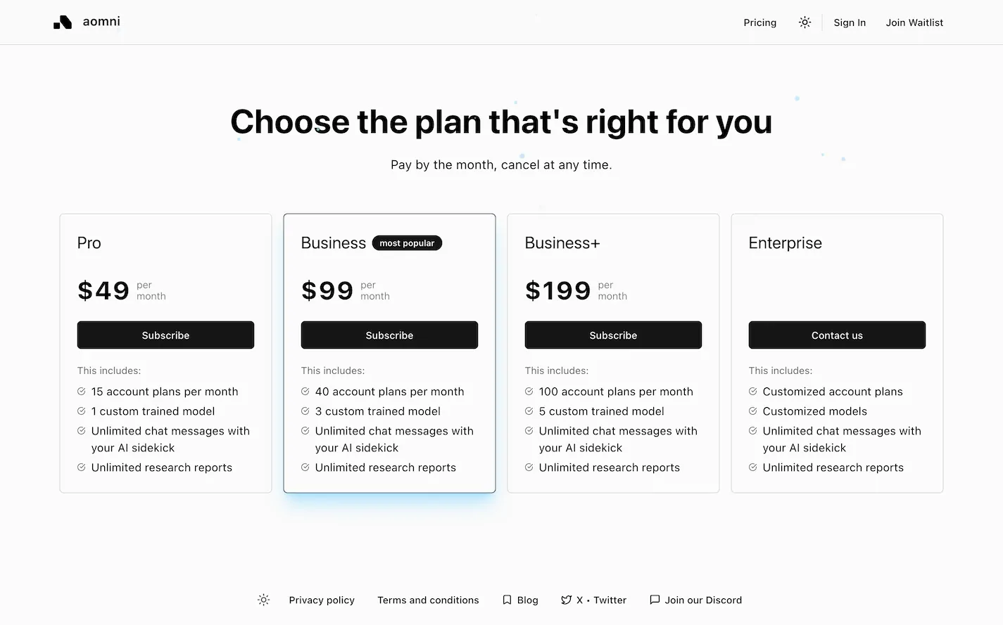 Aomni- AI Sidekick for your sales team