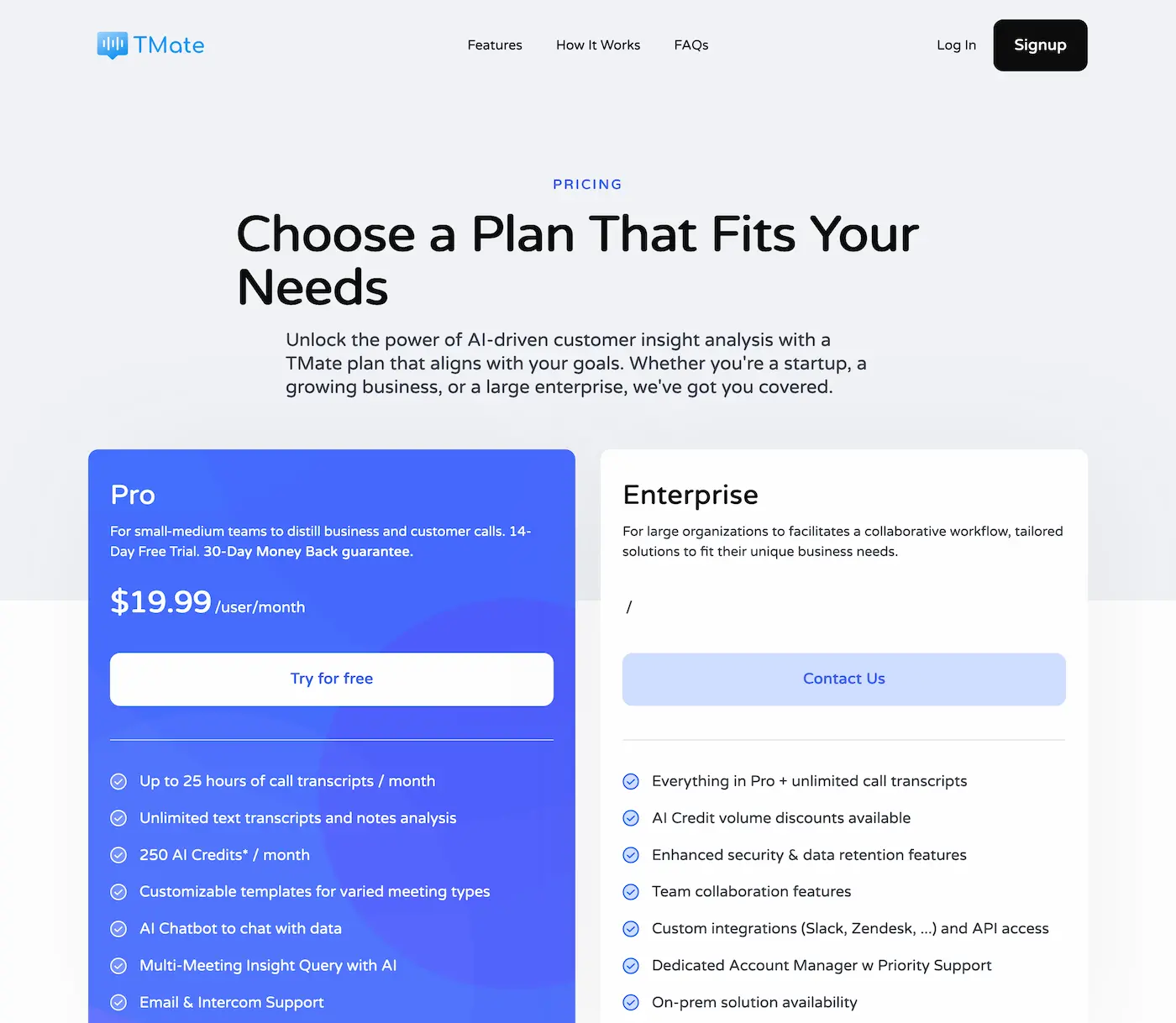 TMate AI for Capturing Meeting Insights
