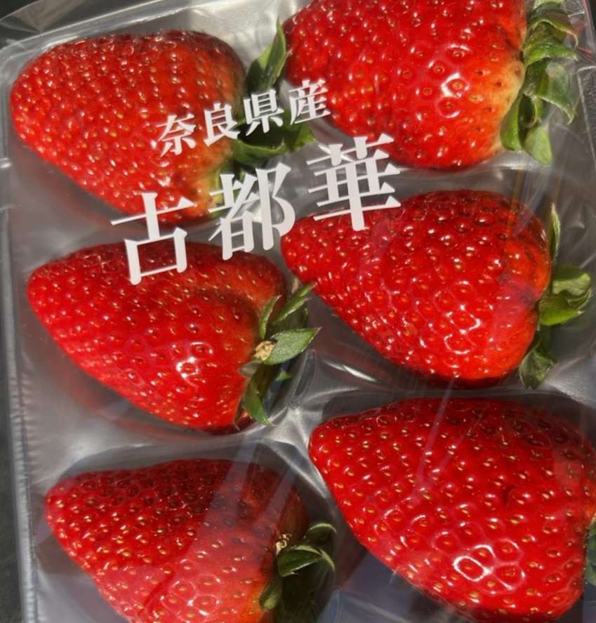 【プレゼント】フルーツ専門店「ふるぅつふぁみり~」イチ推し!奈良県生まれのいちご「古都華」を2人に