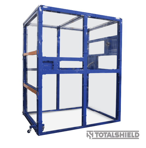 Portable shield room tested and certified for ballistic and blast resistance. Portable shield room tested and certified for ballistic and blast resistance.
