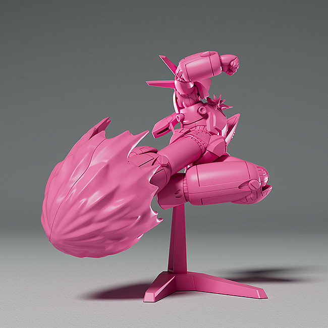 PLAMAX MF-64 minimum factory『ガンバスター スーパーイナズマキック/RX-7 イナズマキック エフェクトカラーVer.』トップをねらえ! 無可動プラモデル-003