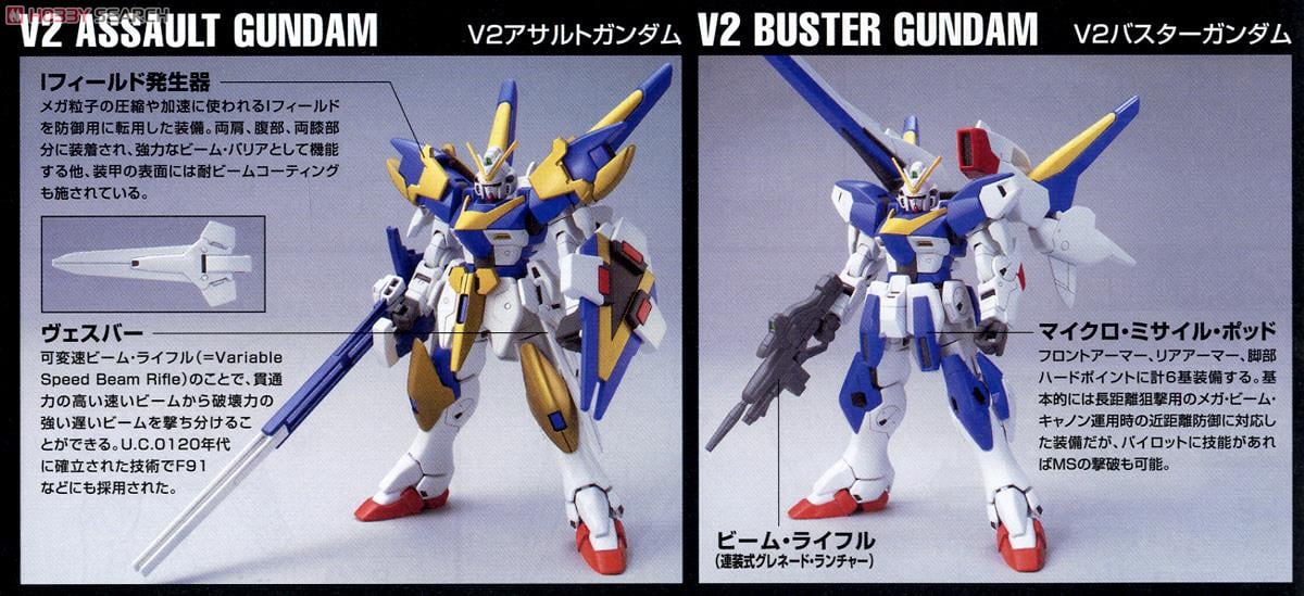 【再販】HGUC 1/144『V2アサルトバスターガンダム』機動戦士Vガンダム プラモデル-020